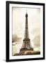 Eiffel Tower in Winter-Philippe Hugonnard-Framed Giclee Print