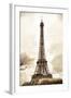 Eiffel Tower in Winter-Philippe Hugonnard-Framed Giclee Print