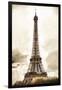 Eiffel Tower in Winter-Philippe Hugonnard-Framed Giclee Print