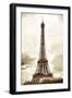 Eiffel Tower in Winter-Philippe Hugonnard-Framed Giclee Print