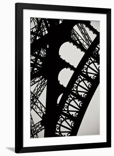 Eiffel Tower Latticework I-Erin Berzel-Framed Photographic Print