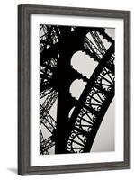 Eiffel Tower Latticework I-Erin Berzel-Framed Photographic Print