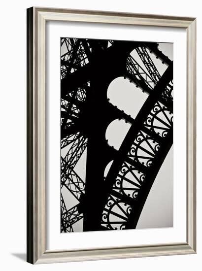 Eiffel Tower Latticework I-Erin Berzel-Framed Photographic Print