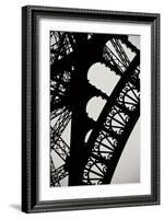 Eiffel Tower Latticework I-Erin Berzel-Framed Photographic Print