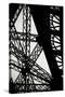 Eiffel Tower Latticework II-Erin Berzel-Stretched Canvas