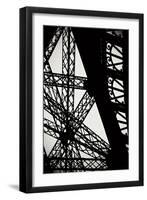 Eiffel Tower Latticework II-Erin Berzel-Framed Photographic Print