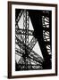 Eiffel Tower Latticework II-Erin Berzel-Framed Photographic Print