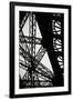 Eiffel Tower Latticework II-Erin Berzel-Framed Photographic Print