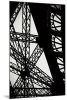 Eiffel Tower Latticework II-Erin Berzel-Mounted Photographic Print