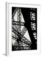 Eiffel Tower Latticework II-Erin Berzel-Framed Photographic Print