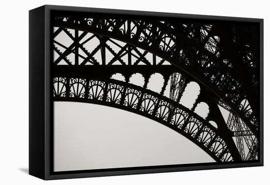 Eiffel Tower Latticework III-Erin Berzel-Framed Stretched Canvas