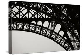 Eiffel Tower Latticework III-Erin Berzel-Stretched Canvas