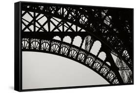 Eiffel Tower Latticework III-Erin Berzel-Framed Stretched Canvas