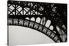 Eiffel Tower Latticework III-Erin Berzel-Stretched Canvas