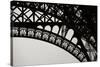 Eiffel Tower Latticework III-Erin Berzel-Stretched Canvas