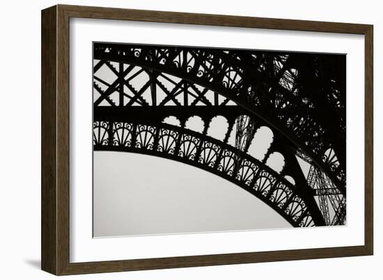 Eiffel Tower Latticework III-Erin Berzel-Framed Photographic Print