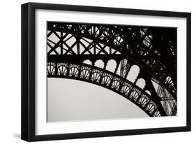 Eiffel Tower Latticework III-Erin Berzel-Framed Photographic Print