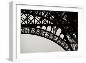 Eiffel Tower Latticework III-Erin Berzel-Framed Photographic Print