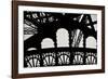 Eiffel Tower Latticework IV-Erin Berzel-Framed Photographic Print