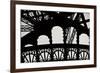 Eiffel Tower Latticework IV-Erin Berzel-Framed Photographic Print