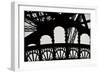 Eiffel Tower Latticework IV-Erin Berzel-Framed Photographic Print