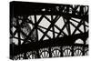 Eiffel Tower Latticework V-Erin Berzel-Stretched Canvas