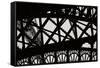 Eiffel Tower Latticework V-Erin Berzel-Framed Stretched Canvas