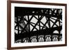 Eiffel Tower Latticework V-Erin Berzel-Framed Photographic Print