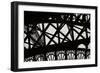 Eiffel Tower Latticework V-Erin Berzel-Framed Photographic Print