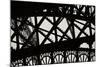 Eiffel Tower Latticework V-Erin Berzel-Mounted Photographic Print