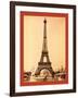 Eiffel Tower, Looking Toward Trocadéro Palace, Paris Exposition, 1889-null-Framed Giclee Print