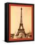 Eiffel Tower, Looking Toward Trocadéro Palace, Paris Exposition, 1889-null-Framed Stretched Canvas