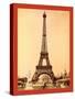 Eiffel Tower, Looking Toward Trocadéro Palace, Paris Exposition, 1889-null-Stretched Canvas