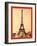 Eiffel Tower, Looking Toward Trocadéro Palace, Paris Exposition, 1889-null-Framed Giclee Print