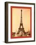 Eiffel Tower, Looking Toward Trocadéro Palace, Paris Exposition, 1889-null-Framed Giclee Print