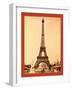 Eiffel Tower, Looking Toward Trocadéro Palace, Paris Exposition, 1889-null-Framed Giclee Print