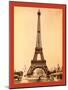 Eiffel Tower, Looking Toward Trocadéro Palace, Paris Exposition, 1889-null-Mounted Giclee Print