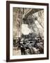 Eiffel Tower Machinery, 1890's-Science Source-Framed Giclee Print