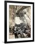 Eiffel Tower Machinery, 1890's-Science Source-Framed Giclee Print