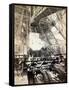 Eiffel Tower Machinery, 1890's-Science Source-Framed Stretched Canvas
