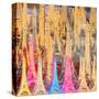 Eiffel Tower Models-Tosh-Stretched Canvas