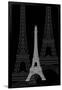 Eiffel Tower Night-Cristian Mielu-Framed Art Print