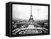 Eiffel Tower Over Exposition 1889-null-Framed Stretched Canvas