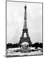 Eiffel Tower, Paris France, 1964-null-Mounted Photo