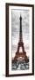 Eiffel Tower, Paris, France - Black and White and Spot Color Photography-Philippe Hugonnard-Framed Photographic Print