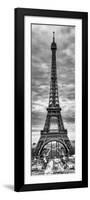 Eiffel Tower, Paris, France - Black and White Photography-Philippe Hugonnard-Framed Photographic Print