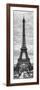 Eiffel Tower, Paris, France - Black and White Photography-Philippe Hugonnard-Framed Photographic Print