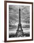 Eiffel Tower, Paris, France - Black and White Photography-Philippe Hugonnard-Framed Photographic Print