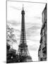 Eiffel Tower, Paris, France - Black and White Photography-Philippe Hugonnard-Mounted Photographic Print