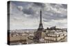 Eiffel Tower, Paris, France, Europe-Giles Bracher-Stretched Canvas